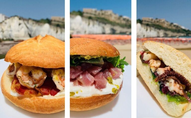 bucket 1812723ba r366 burger Falcone and 2 Mari Beach 768x474